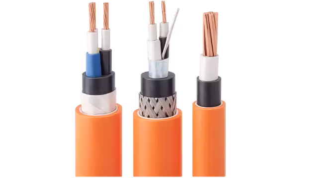 Cáp tín hiệu chống cháy chống nhiễu FR-LSHF-AMS